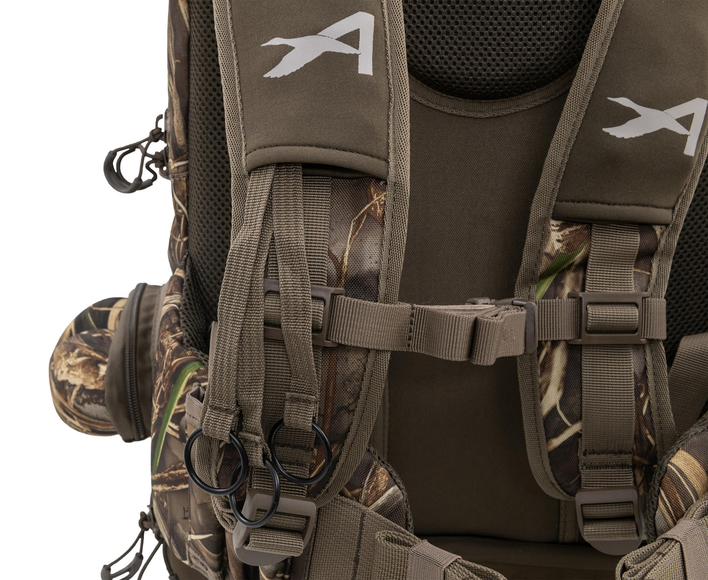 ALPS OutdoorZ Backpack Blind Bag - Hunting Backpacks for Men Featuring Realtree MAX-7 Pattern, with Stowaway Game Totes, Hydration, Dropdown Gun Boot, and 45L Capacity