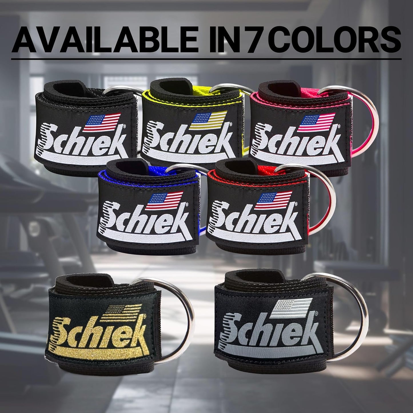 Schiek Sports Model 1700 Neoprene Ankle Straps