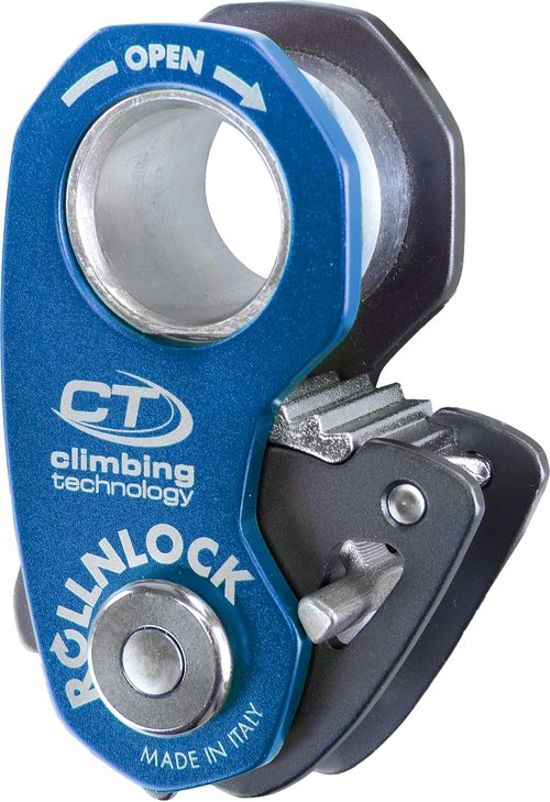 Climbing Technology CT Rollnlock Ascender/Pulley Blue - UIAA and CE Certified