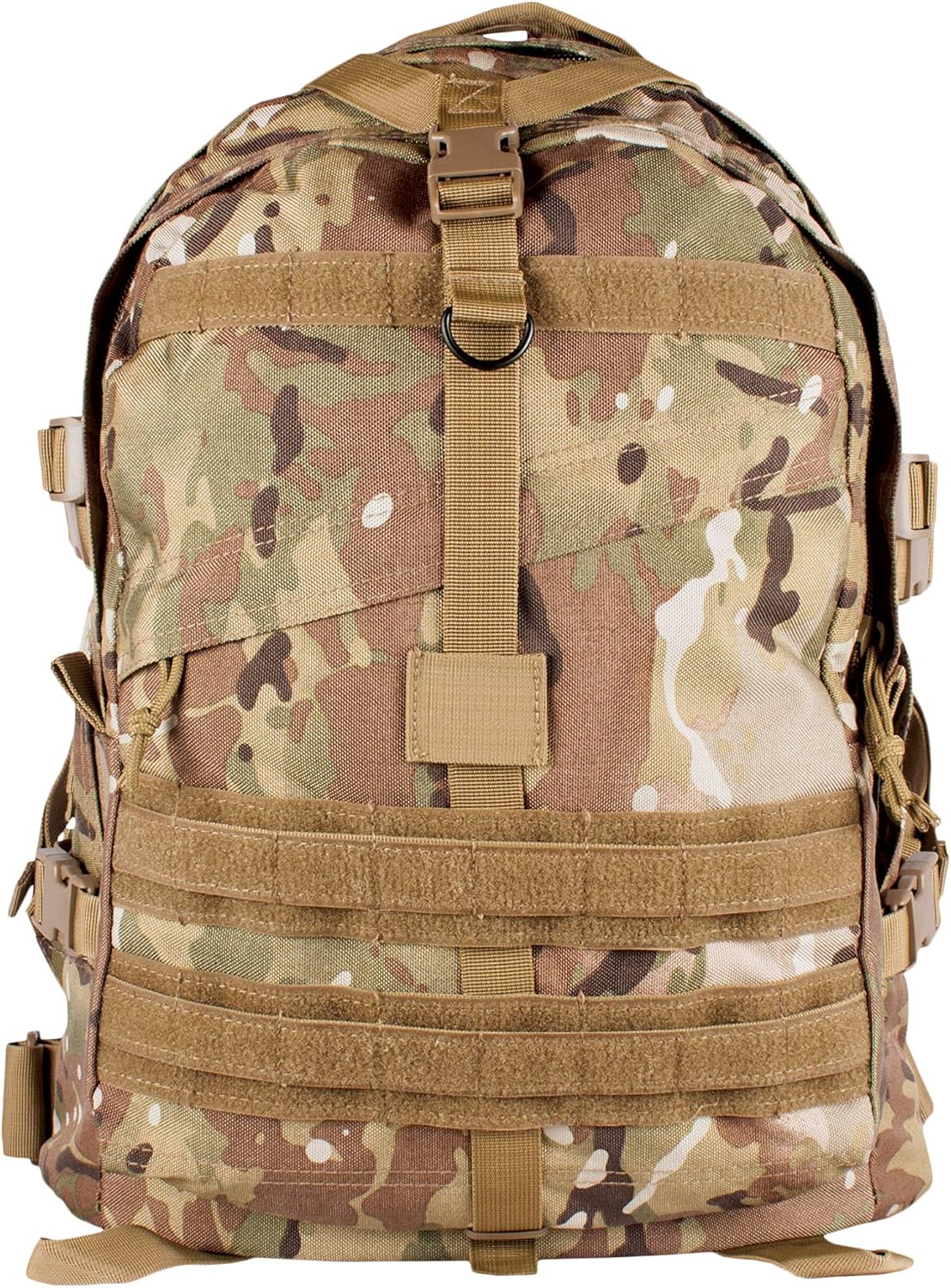 Fox Outdoor Products Large Transport Pack | 37L Tactical Backpack with Compression Straps, Hydration Pocket & Modular Webbing