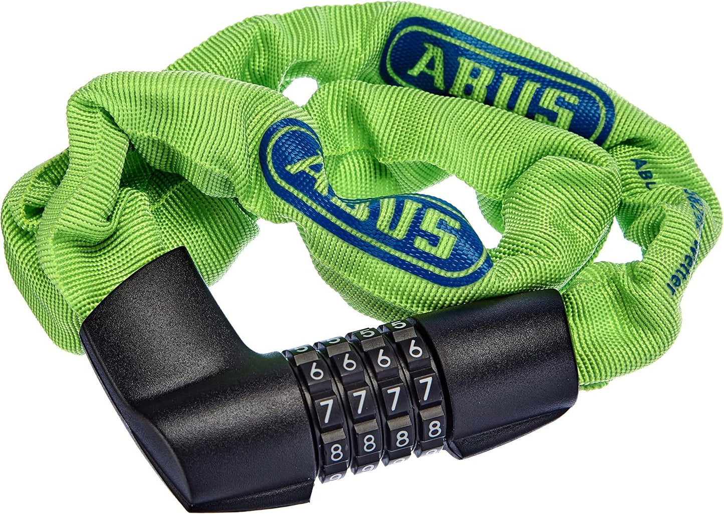 ABUS Chain Lock Tresor 1385, Combination Lock, Made of Hardened Steel, 7 mm Square Chain, ABUS Security Level 7
