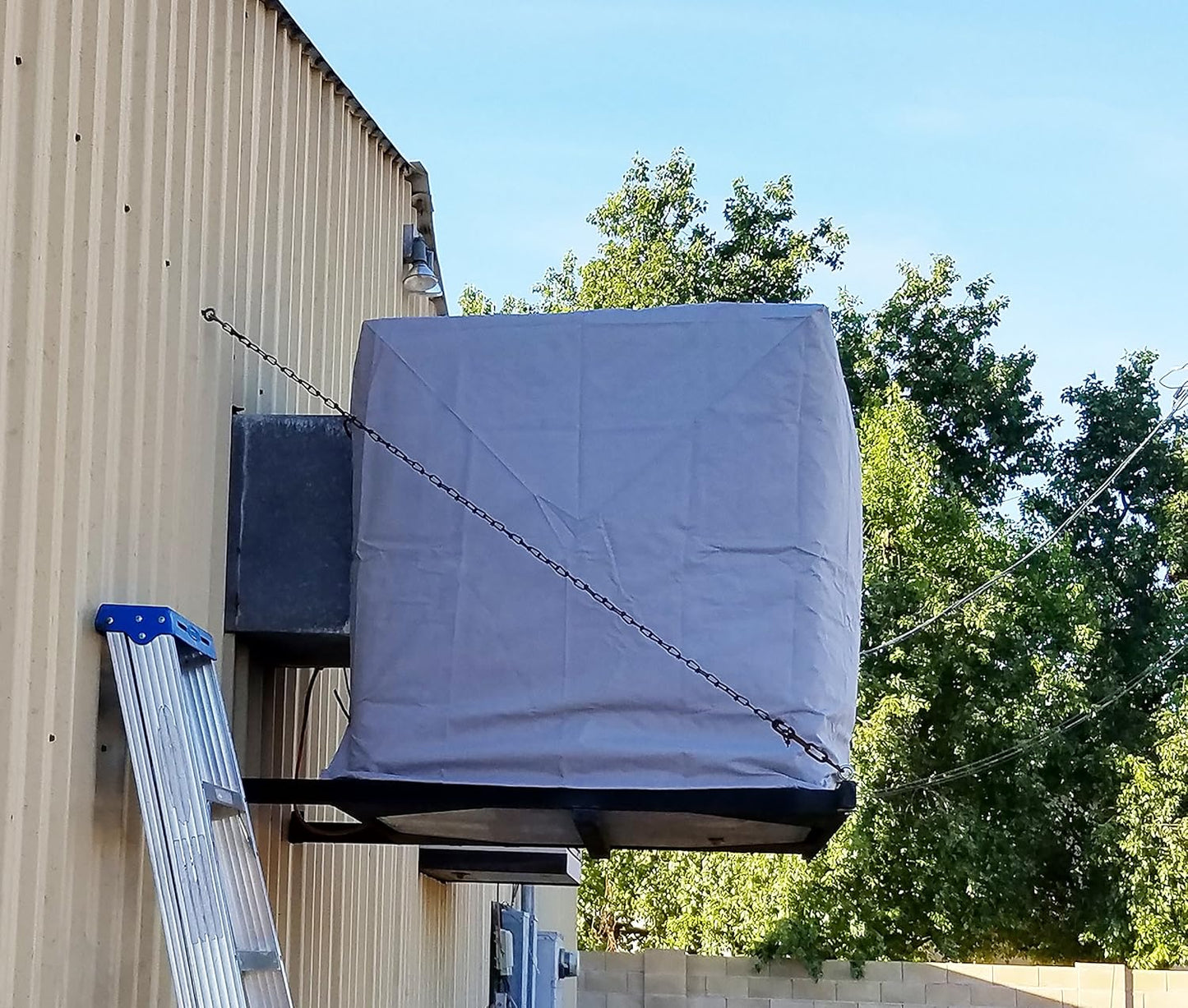WeatherGuard Side Draft Evaporative Cooler Cover | Durable Protection for All Seasons