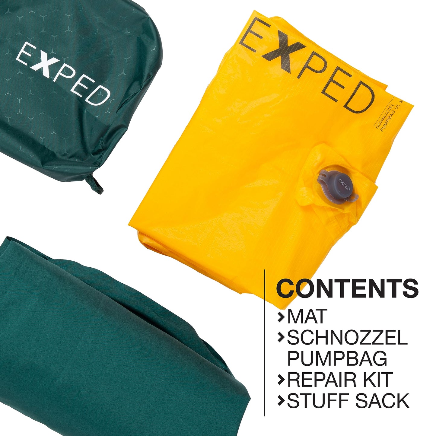 Exped Dura 5R | Abrasion Resistant | Insulated and Comfortable | -5 Degree Sleeping Pad, Cypress, Medium