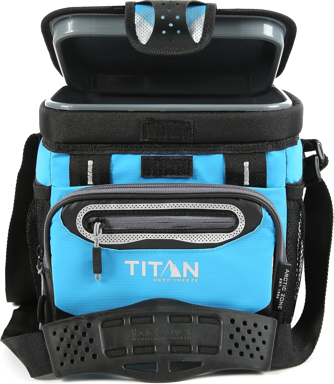 Titan by Arctic Zone 30 Can Zipperless Soft Cooler with HardBody Liner