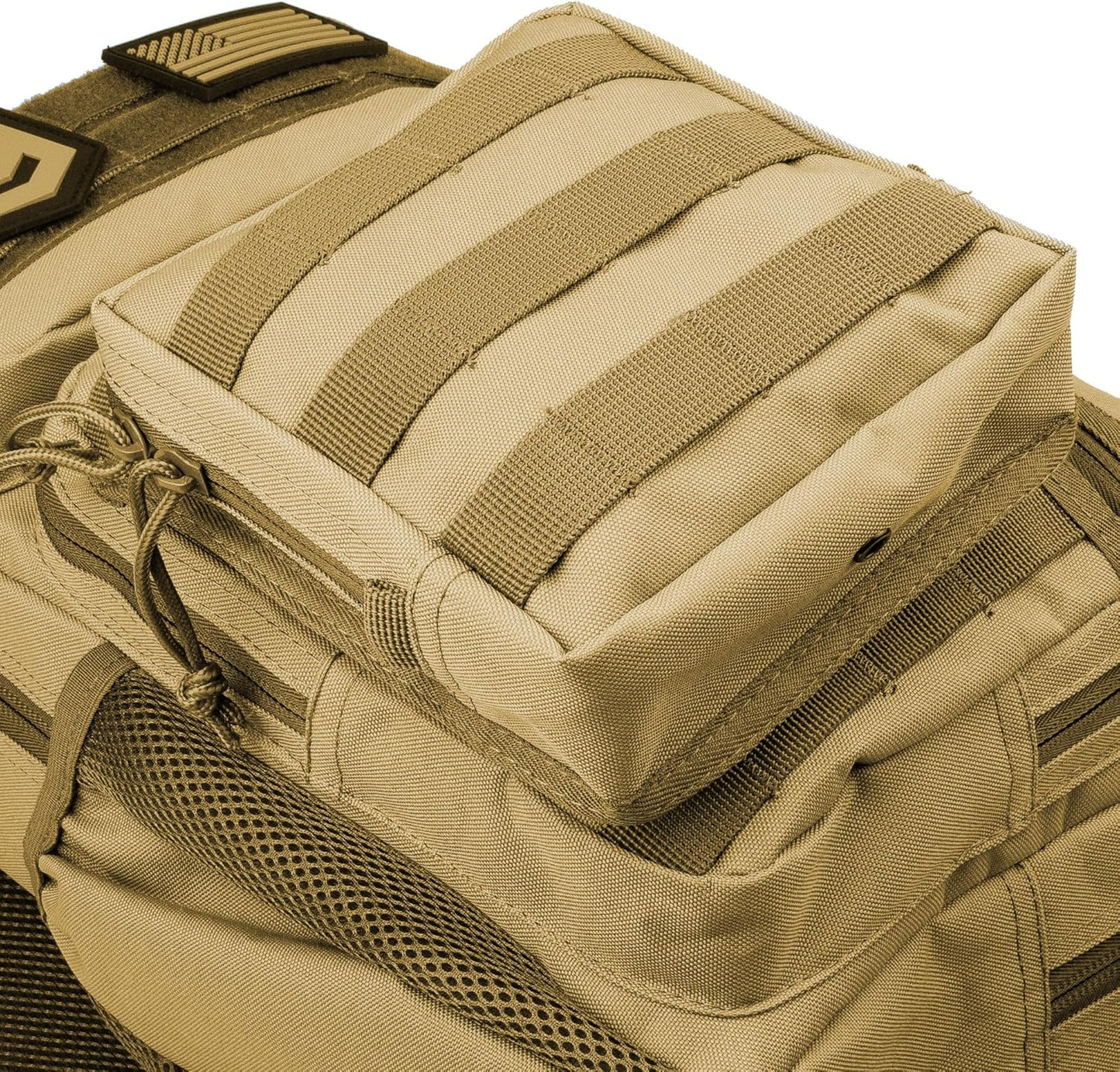 3VGEAR Sidekick MOLLE Utility Pouch - Tactical EDC MOLLE Pouches with Internal Pockets and Elastic Loops for Tactical Gear - Rugged 600D Water-Resistant Polyester
