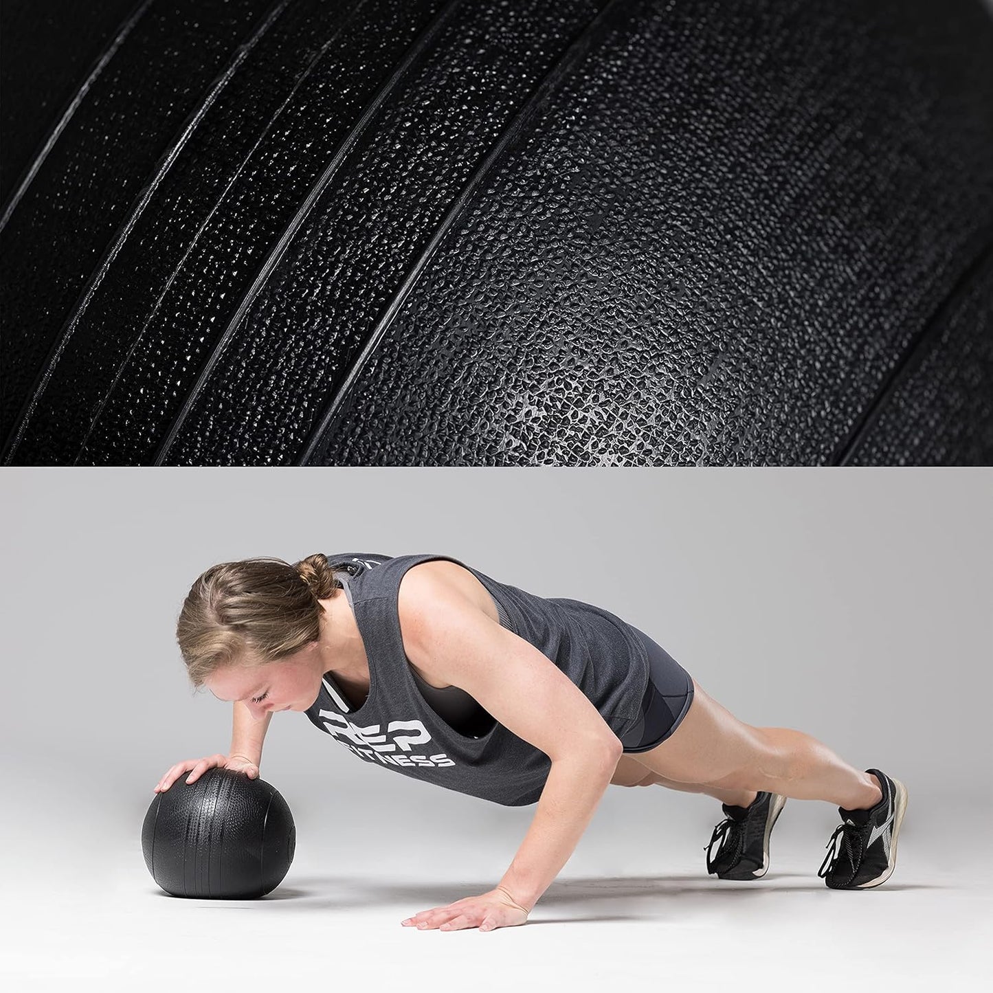 REP Fitness V2 Slam Balls for Strength and Conditioning, Slam Ball Exercises, and Cardio Workouts (5, 10, 15, 20, 25, 30, 35, 40, 45, 50, 60, 70, & 100 lbs)