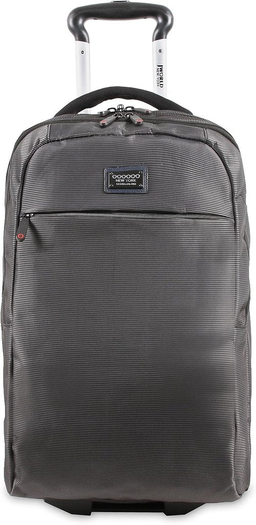Business Rolling Backpack by J World New York - Stylish & Durable Travel Bag