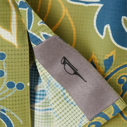 Club Ride Apparel Men's Motive Biking Shirt - Short Sleeve Cycling Jersey - Moss Stone Paisley - X-Large