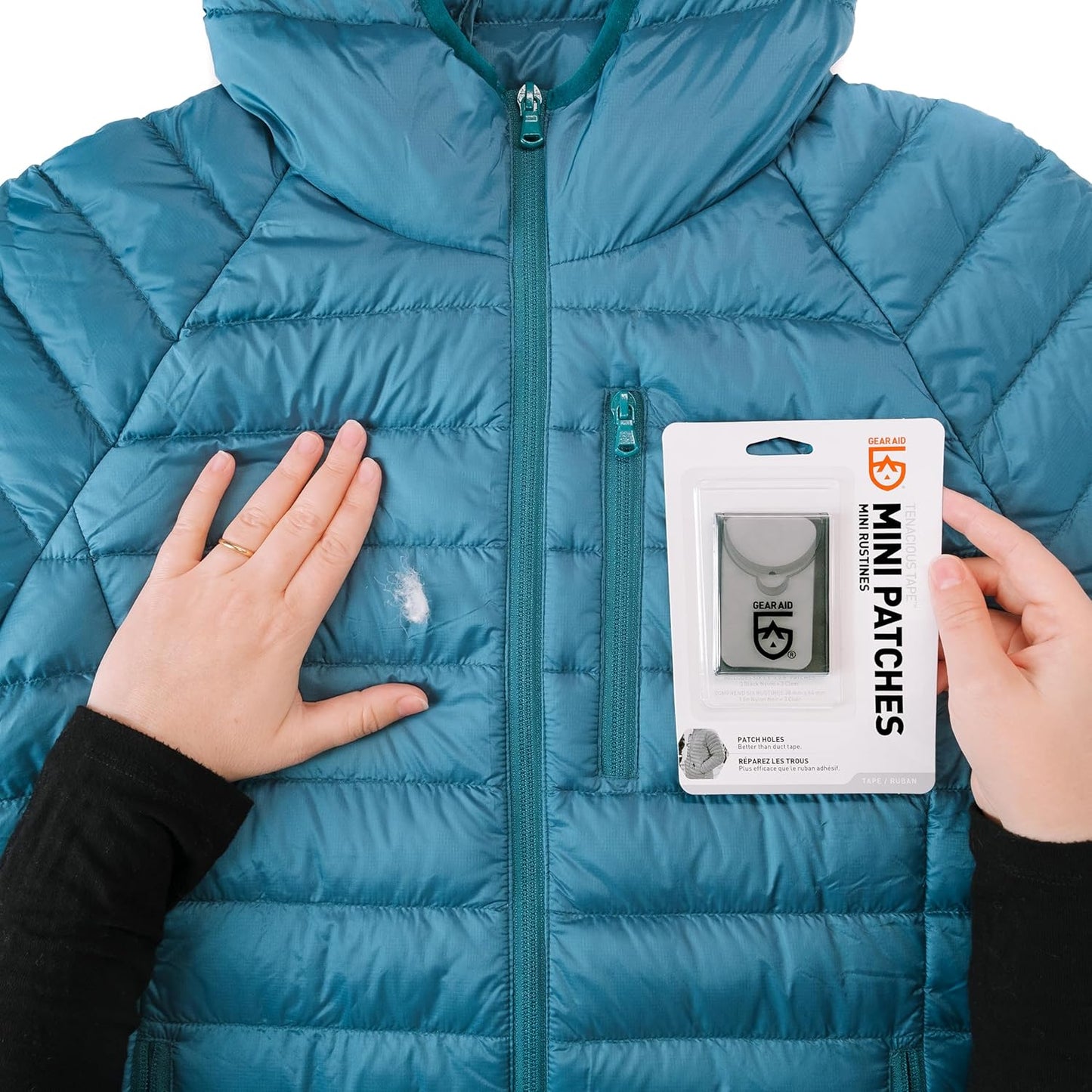 Tenacious Tape Mini Patches for Quick Repairs – Peel-and-Stick Adhesive for Jackets, Tents, & Gear