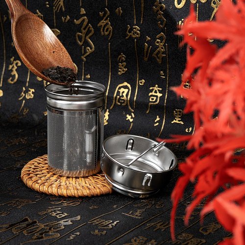 Linkidea 2 Pack Water Bottle Tea Infuser for Loose Leaf Tea, Compatible with CamelBak Chute Mag, Carry Cap 20oz/25oz/32oz/40oz Attachment, 304 Stainless Steel Mesh Strainer