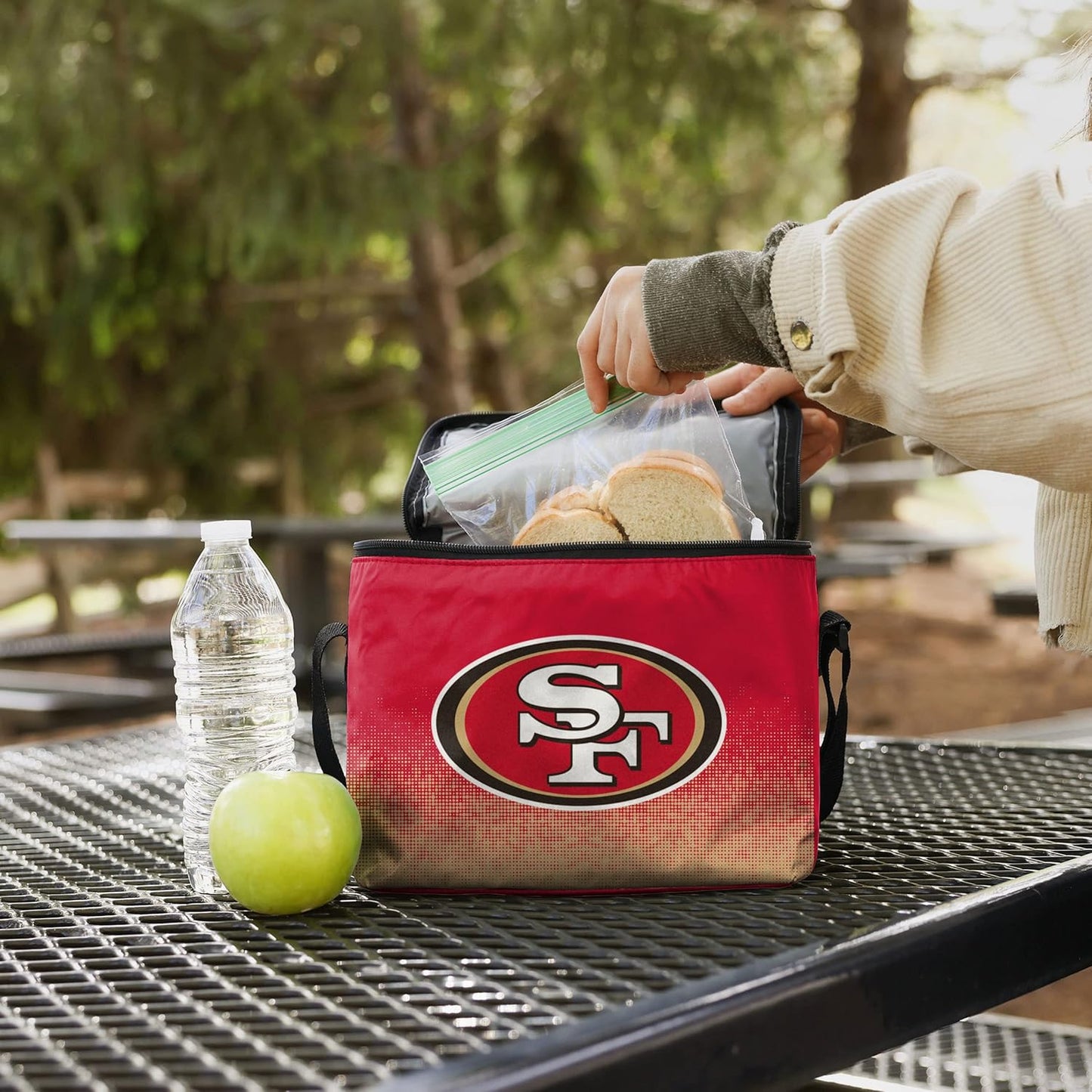 FOCO Unisex Gradient Print Lunch Bag Cooler