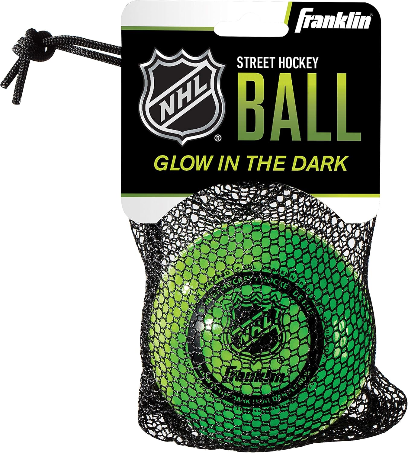 Official Size Franklin Sports NHL Street Hockey Balls | No Bounce | Assorted Colors