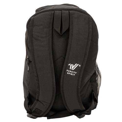 Varsity Spirit Cheer Backpack for Cheerleaders and Athletes - Durable, Spacious with Extra Pockets for Uniforms, Dance Gear & Gym Essentials - Versatile Cheerleading Bag for Practice & Travel - Black