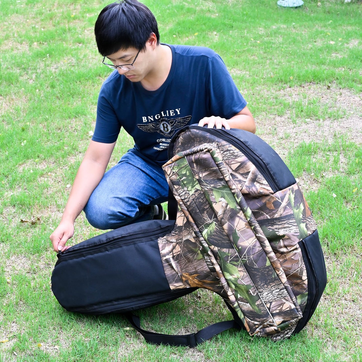 FENJANER Crossbow Case Soft with Sling Strap Crossbow Bag for Outdoor Hunting