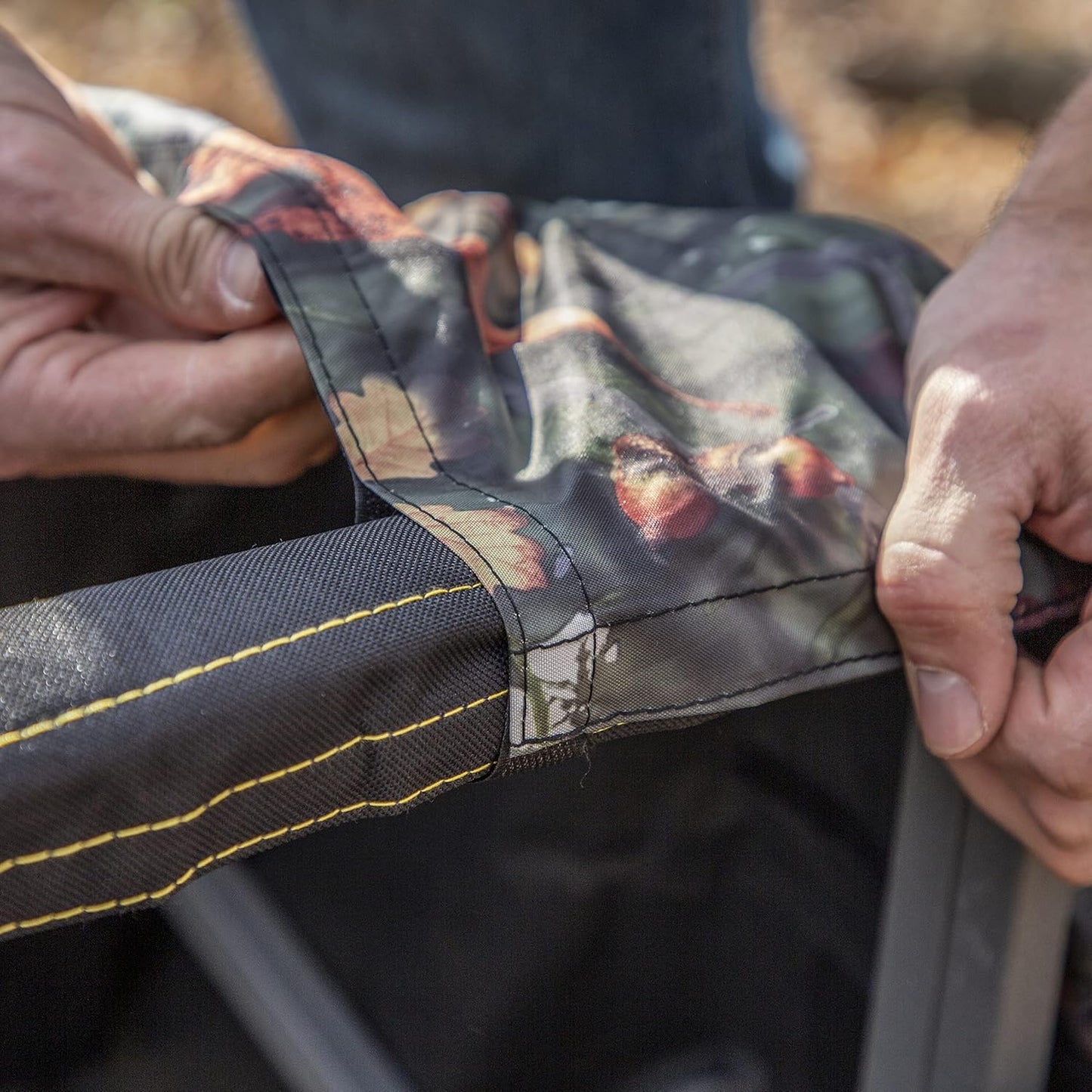 River's Edge Products RE753 Standard 2-Person Treestand Curtain, Camouflage
