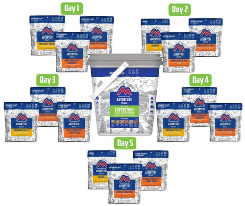Mountain House 14-Day Emergency Food Supply | Freeze Dried Survival & Emergency Food | 84 Servings & Expedition Bucket | Freeze Dried Backpacking & Camping Food | 30 Servings