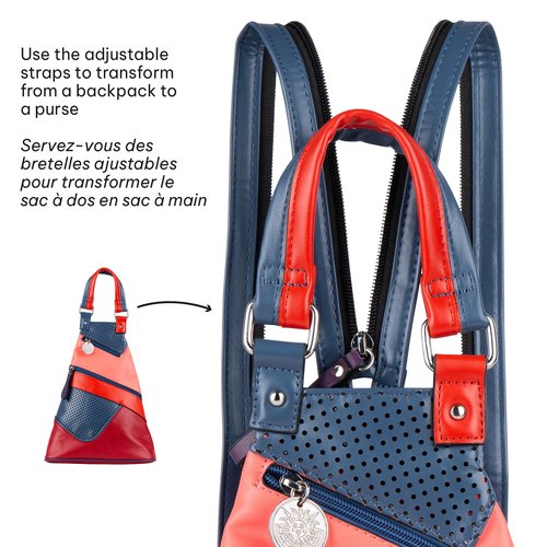 Cirque du Soleil Official Merchandise Red Triangle Backpack
