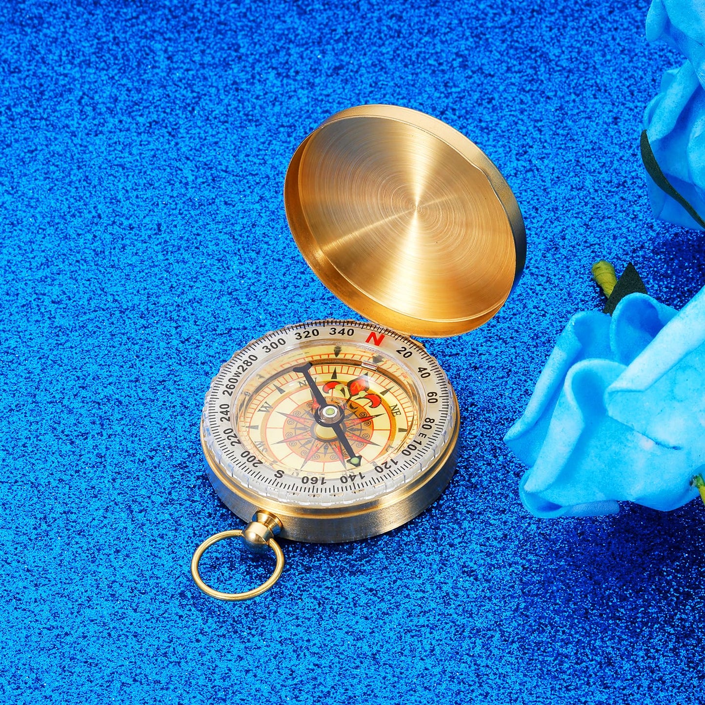 for College Guys, for 18 Year Old Boy, Compass Graduation Gift for Sons Adult, Compass for Kids, First Communion Gifts for Boys, Baptism Christian Inspiration Gift for Grandson