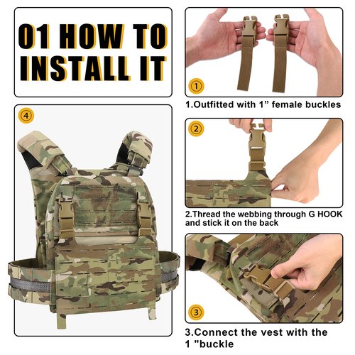 PETAC GEAR Tactical MOLLE Placard,The Slicksters Adapt MOLLE Front Flap Hanging Panel Laser Replacement Component … (MC)