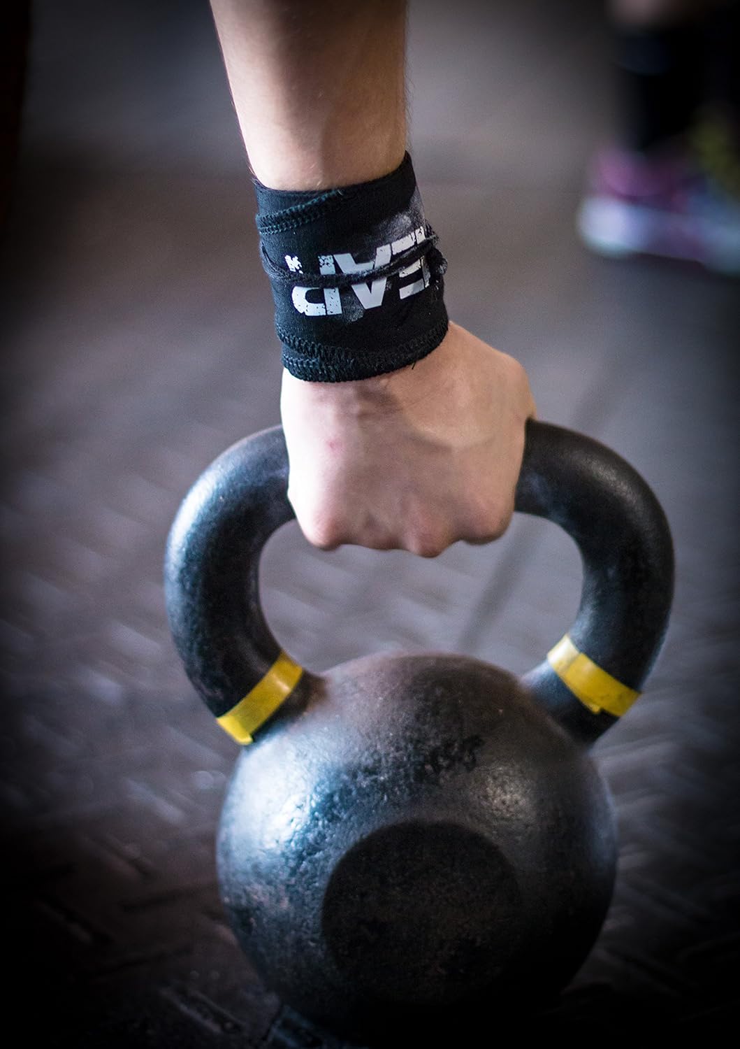 Powerlifting Wrist Wraps for Strength Training & CrossFit - One Size Fits All