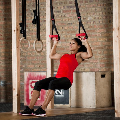 Lifeline Jungle Gym XT Body Weight Suspension Trainer System + Resistance Training Metal Mounts + Jungle Gym Extension Strap Bundle