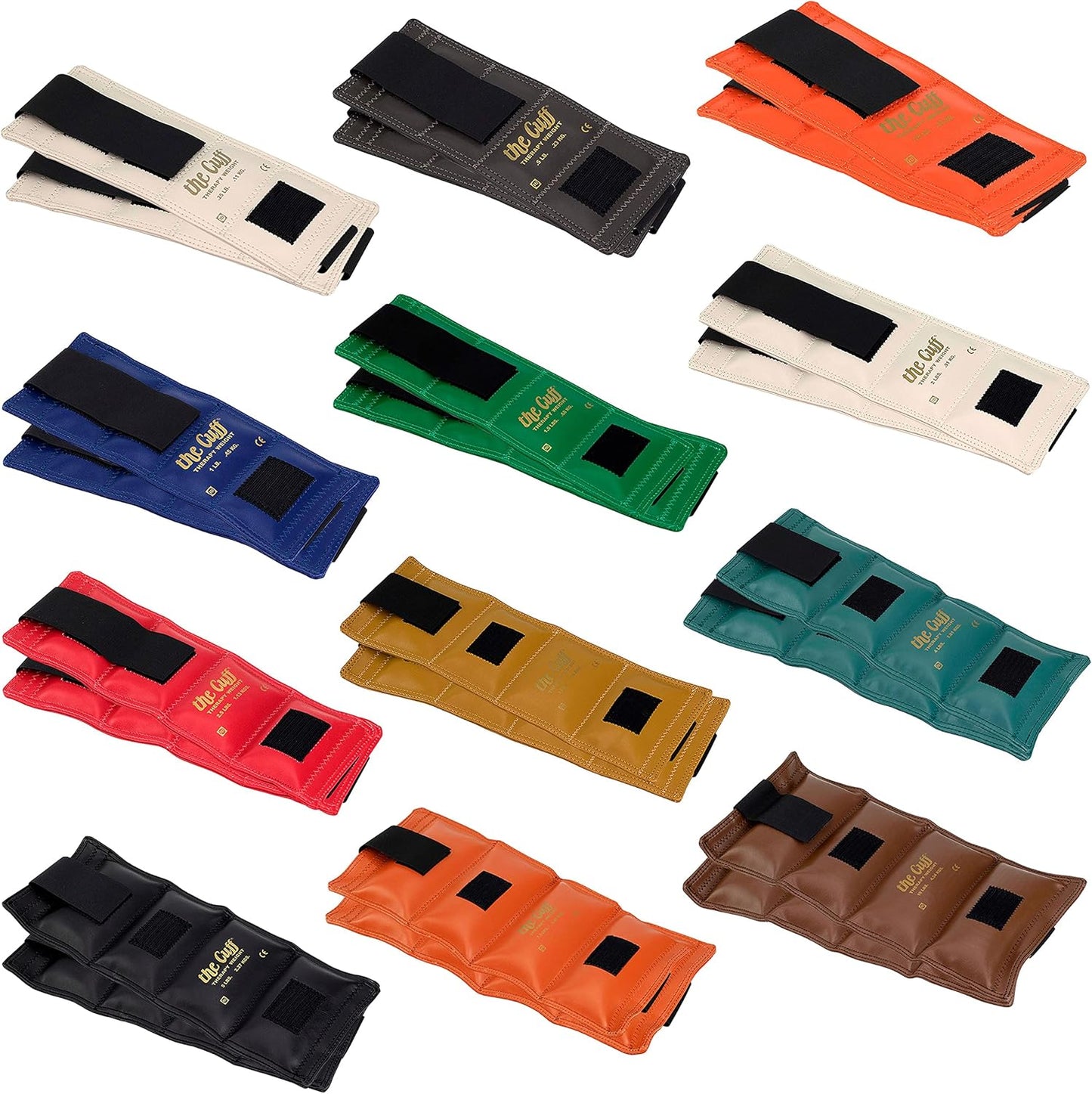 The Cuff Original Adjustable Ankle and Wrist Weight for Yoga, Dance, Running, Cardio, Aerobics, Toning, and Physical Therapy.