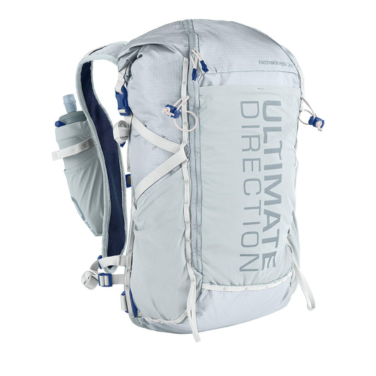 Ultimate Direction FastPackHer 20L 2.0 – Lightweight Running Hydration Backpack, Women’s Specific Fit, Shoulder Strap Pockets, Upgraded for 2023 (Medium / Mist)