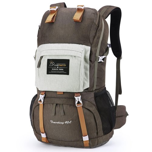 MOUNTAINTOP 40L Hiking Backpack Lightweight Travel Backpack for Men&Women Outdoor Camping Backpacking