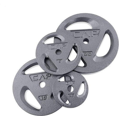 CAP Barbell Standard 1-Inch Grip Plates, Single, 2.5 Pound
