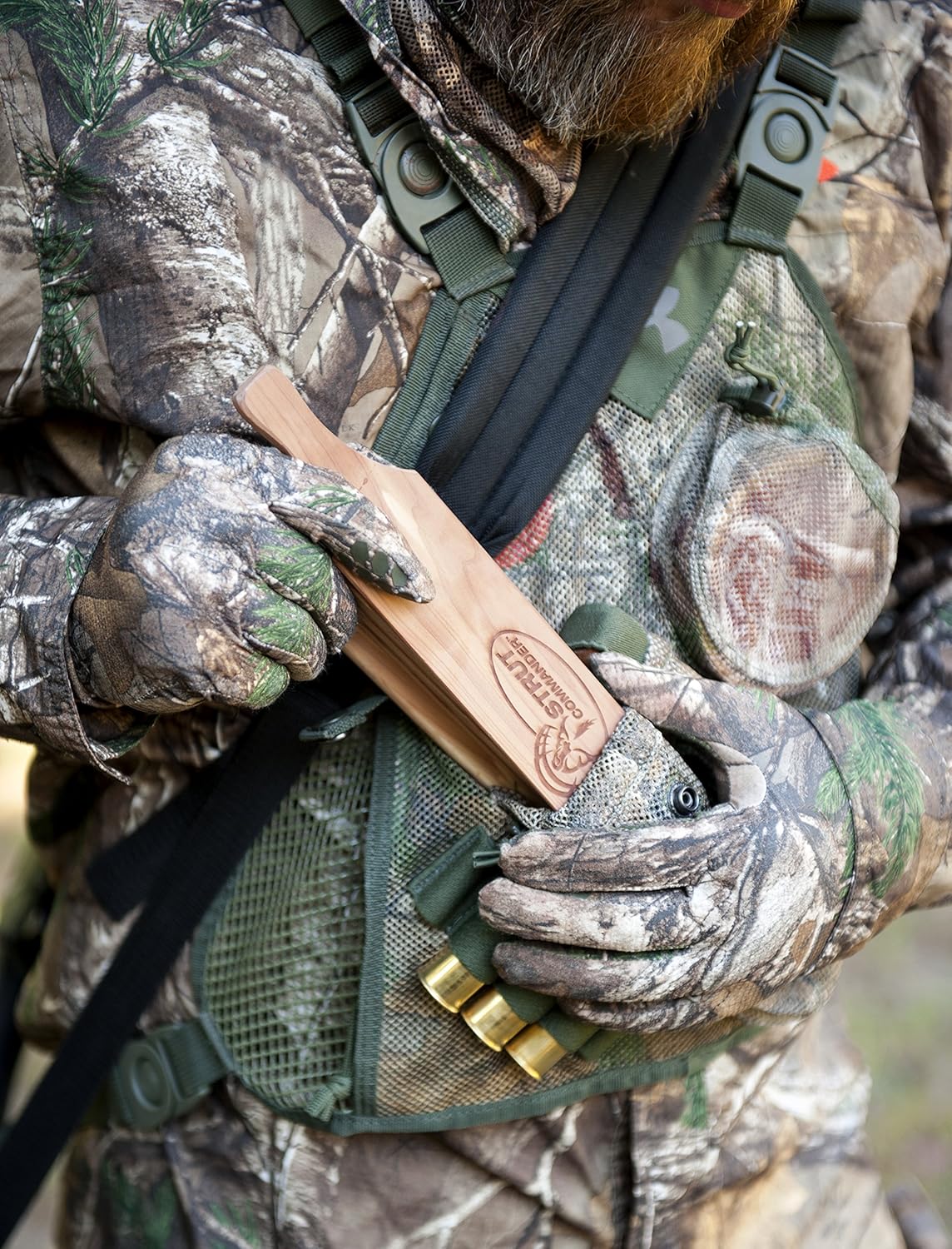 STRUT Commander Turkey Box Call for Hunting, Durable, Effective and Affordable - Hand Built and Dual-Sided for Realistic Turkey Calling