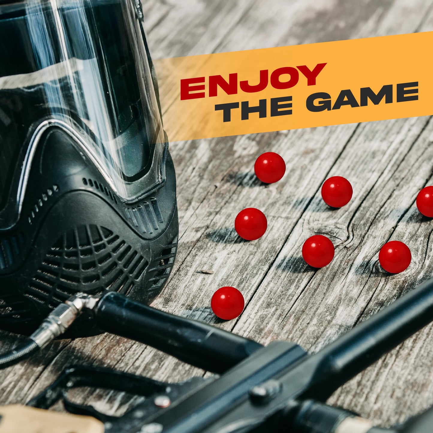 3Skull .43 Caliber Paintballs for Umarex T4E Paintball Pistols Blood Red Fill - 250 Count .43 Cal Ammo