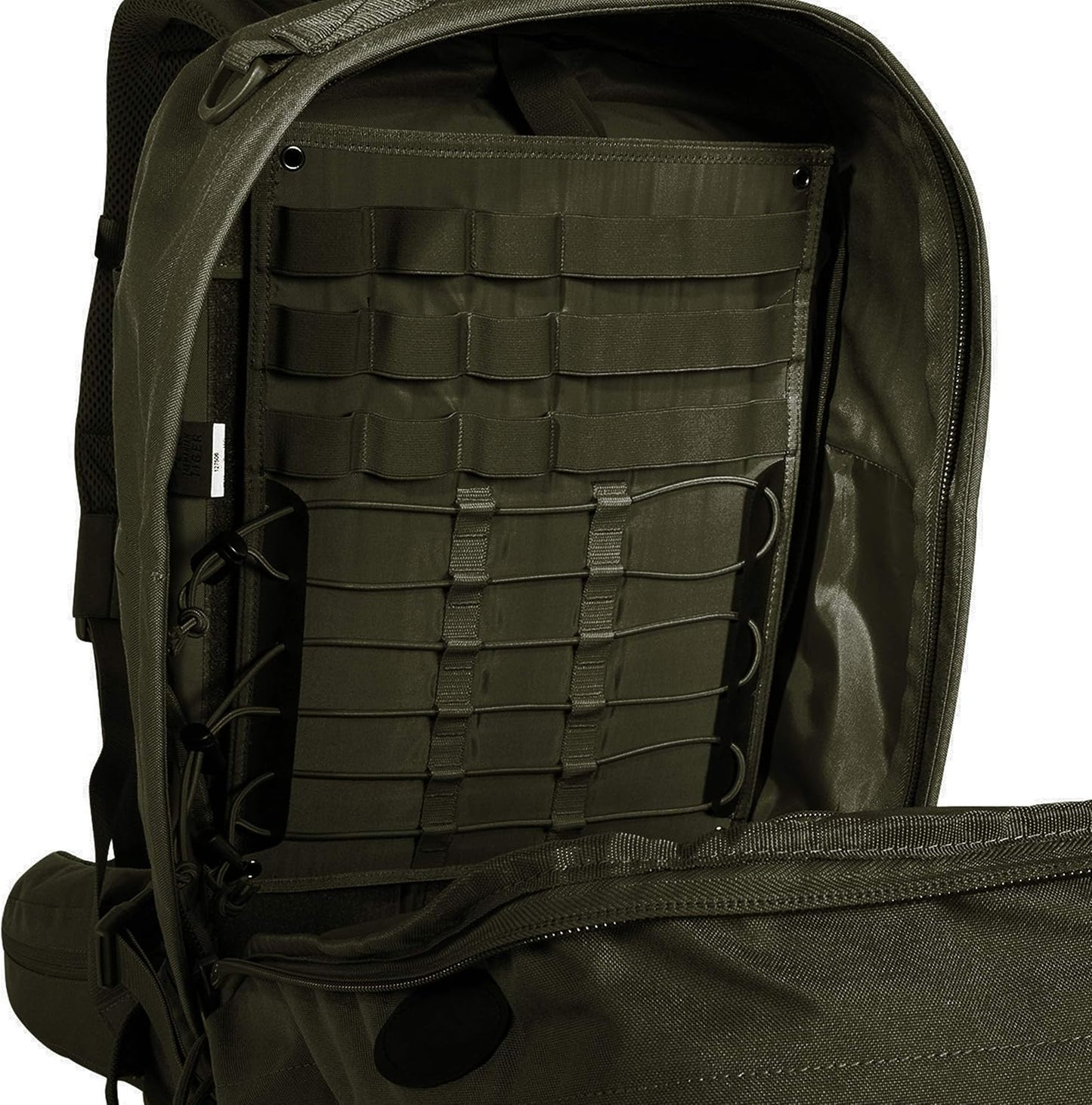 Tasmanian Tiger Mission Pack Mk II, 37L Combat Backpack with Laser Cut MOLLE System, YKK RC Zippers, Olive