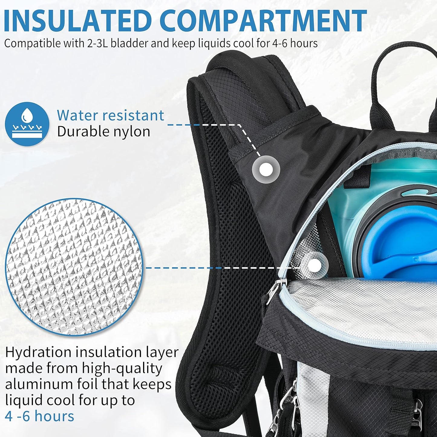 Gelindo18L-Hiking Hydration Backpack