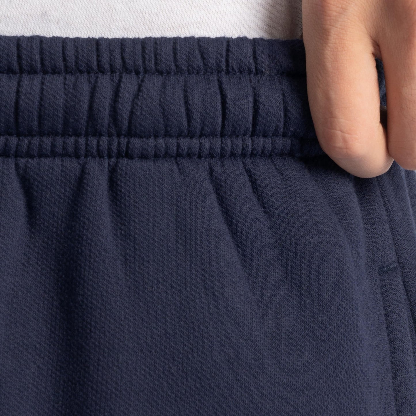Fruit of the Loom mens Eversoft Fleece & Joggers (Regular Big Man) Sweatpants, Elastic Bottom - Navy, Medium US