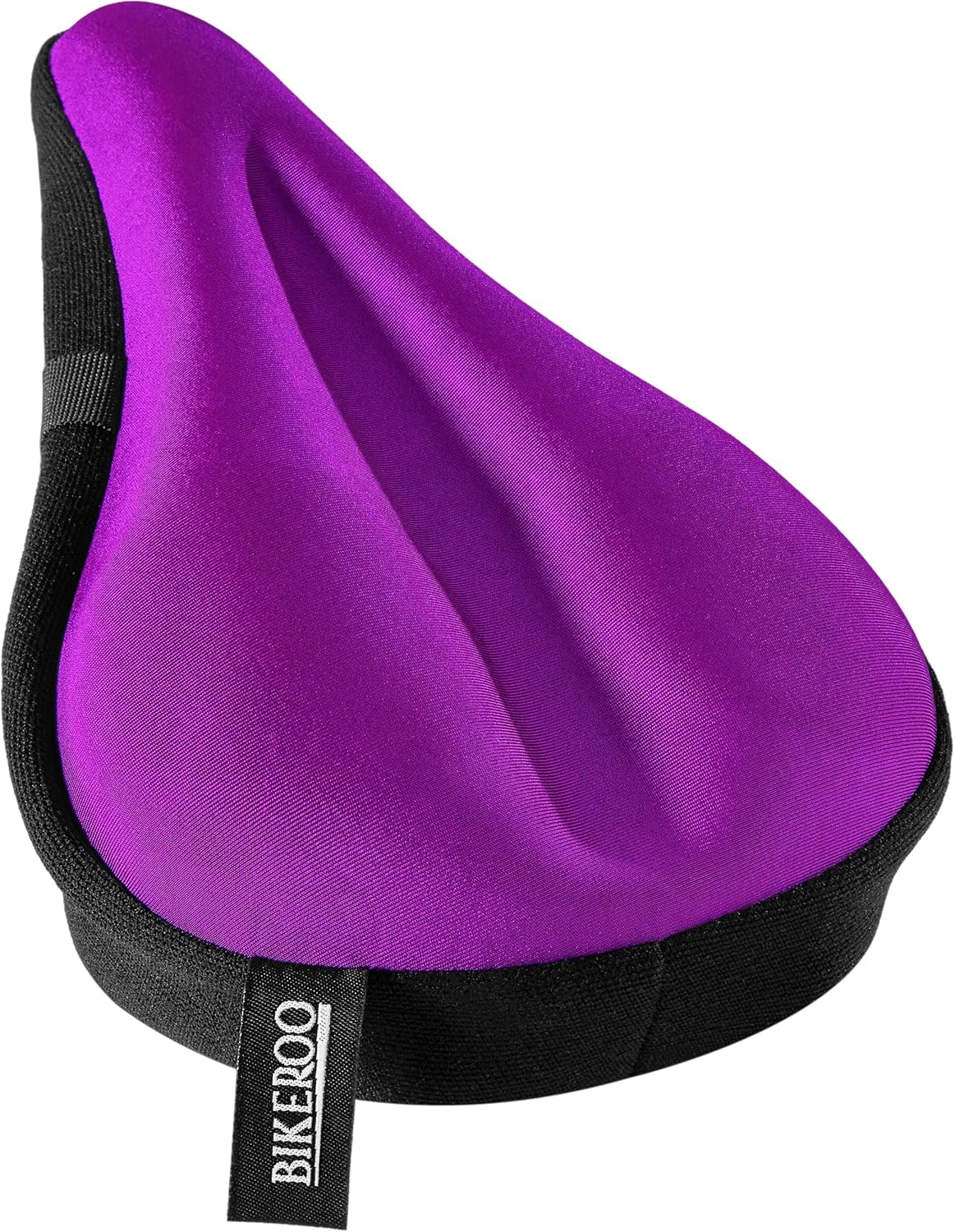 Bikeroo Comfort Bike Seat Cushion - Padded Gel Cover for Exercise, Mountain & Road Bikes, Universal Fit for Peloton & Stationary Bikes
