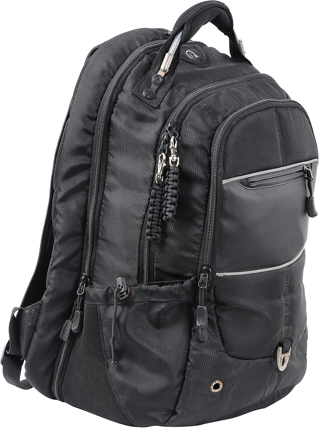 4 Pack Paracord Zipper Pulls for Backpacks, Tents, Trolley Cases, Traveling Cases, Jackets and Many Other Items That with Zippers