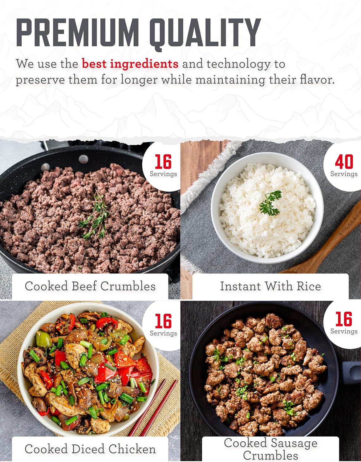 ReadyWise Emergency Food Supply - 132 Servings, Survival Bucket, Dehydrated & Freeze Dried Protein Meals, Camping Essentials, Ready to Eat Disaster Prepping Supplies,up to 25 Year Shelf Life