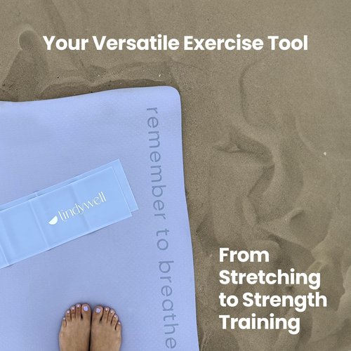 Lindywell Ultimate Exercise Bands - Resistance Bands for Working Out Men & Women, Achieve Toned Glutes, Build Strength & Physical Therapy, Durable & Non-Slip Design to Enhance Physical Workout