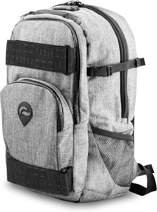 Skunk Nomad Skaters Backpack - Smell Proof - Weather Resistant- With Combination Lock
