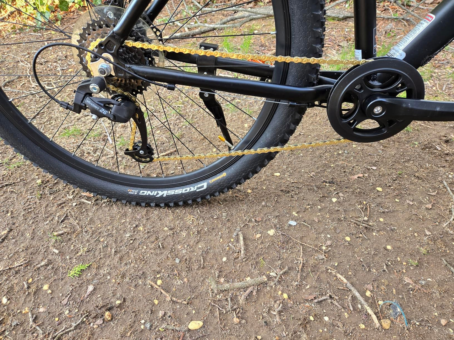 6/7/8 Speed Gold Bike Chain, Bicycle Chain Bike Parts Chain Replacement for Road Mountain Racing Cycling E-Bike MTB BMX (Gold 6/7/8 Speed)