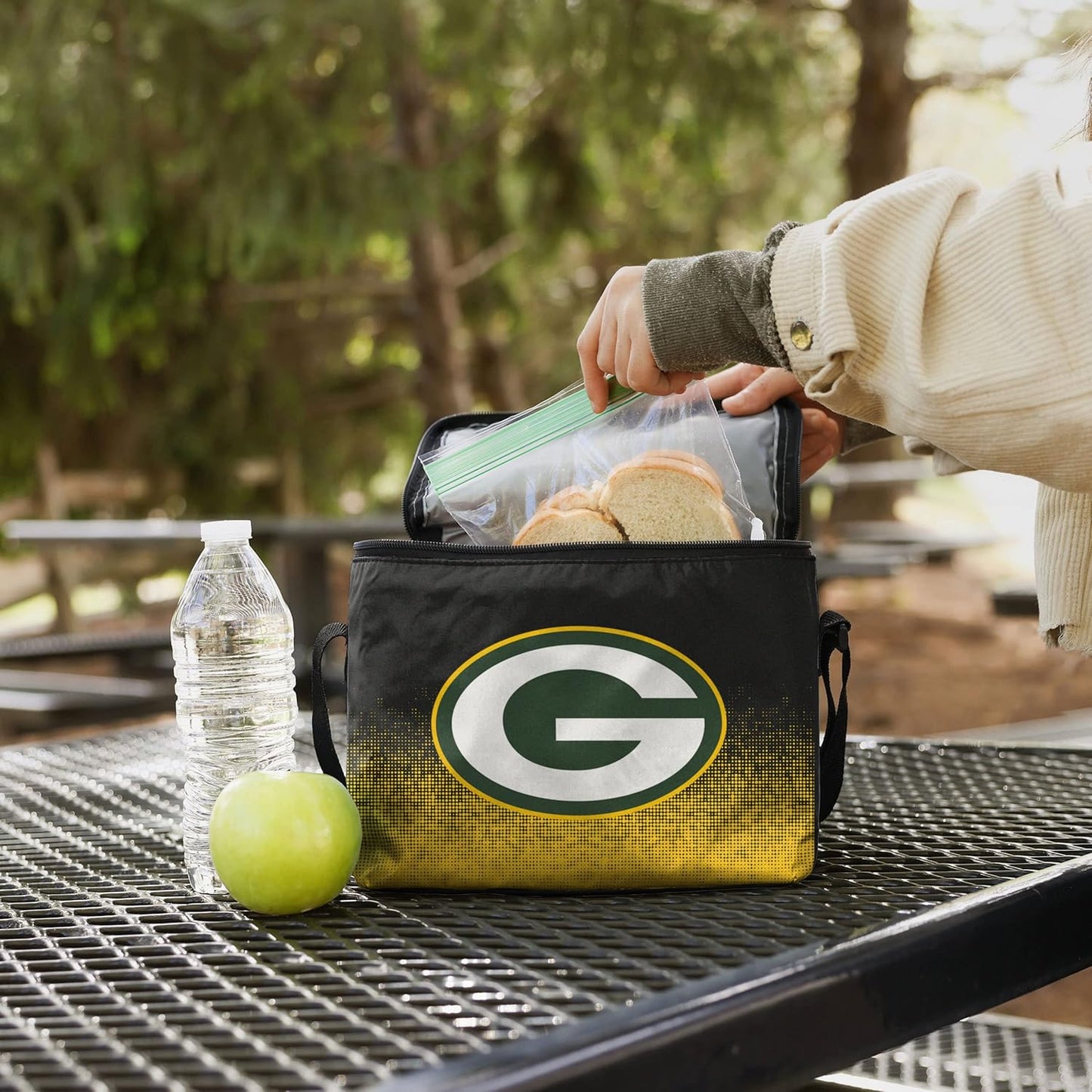 FOCO Unisex Gradient Print Lunch Bag Cooler