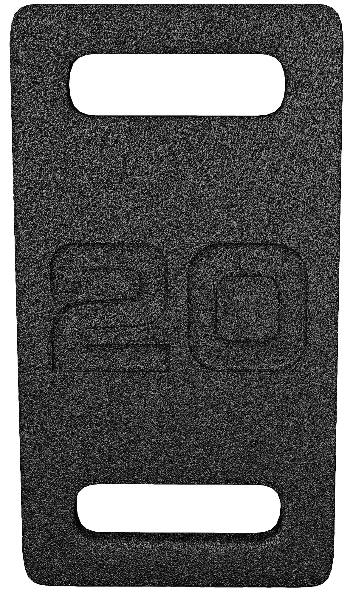 Fitvids Cast Iron Plate, Weighted Plate for Swings, Squat, Strength Training, Fitness Workout, and Home Exercises, 20-Pound