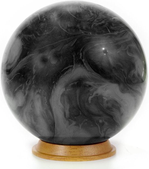 Bowling Ball Display Stand - Solid Hardwood Spare Ball Holder for Home Decor