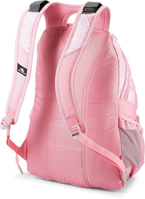 High Sierra Loop Backpack, Travel, or Work Bookbag with tablet sleeve, One Size, Black