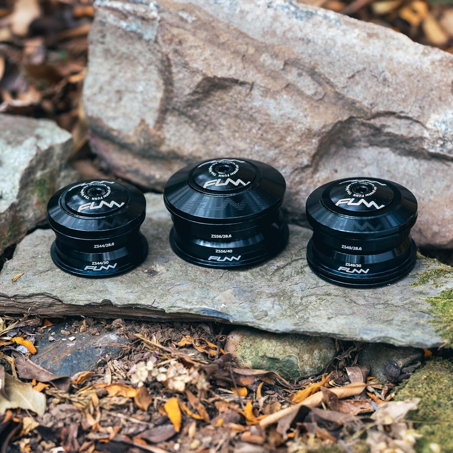 Funn Descend ZS44/28.6 Top Steering Set with Zero Stack Oblique Contact Bearings for Mountain Bike, Mountain Bike, BMX Bike, Road Bike and Gravel Bike