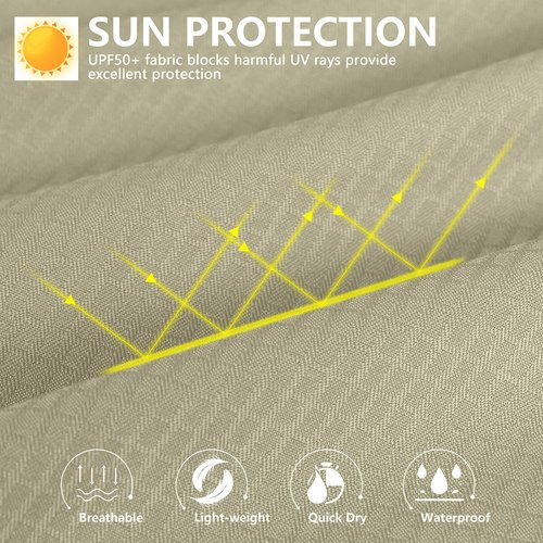 Pudolla Women's UPF 50+ UV Sun Protection Shirts Long Sleeve Fishing Hiking Shirt Cool Lightweight Travel Safari Shirts sage Green L