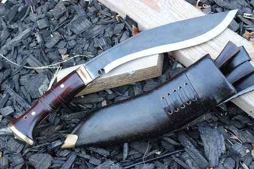 EGKH-100% Handmade & Hand Forged Nepalese Kukri - Typical Village khukuri- 10.5" Full Tang Jungle Blade Khukuri House Nepal