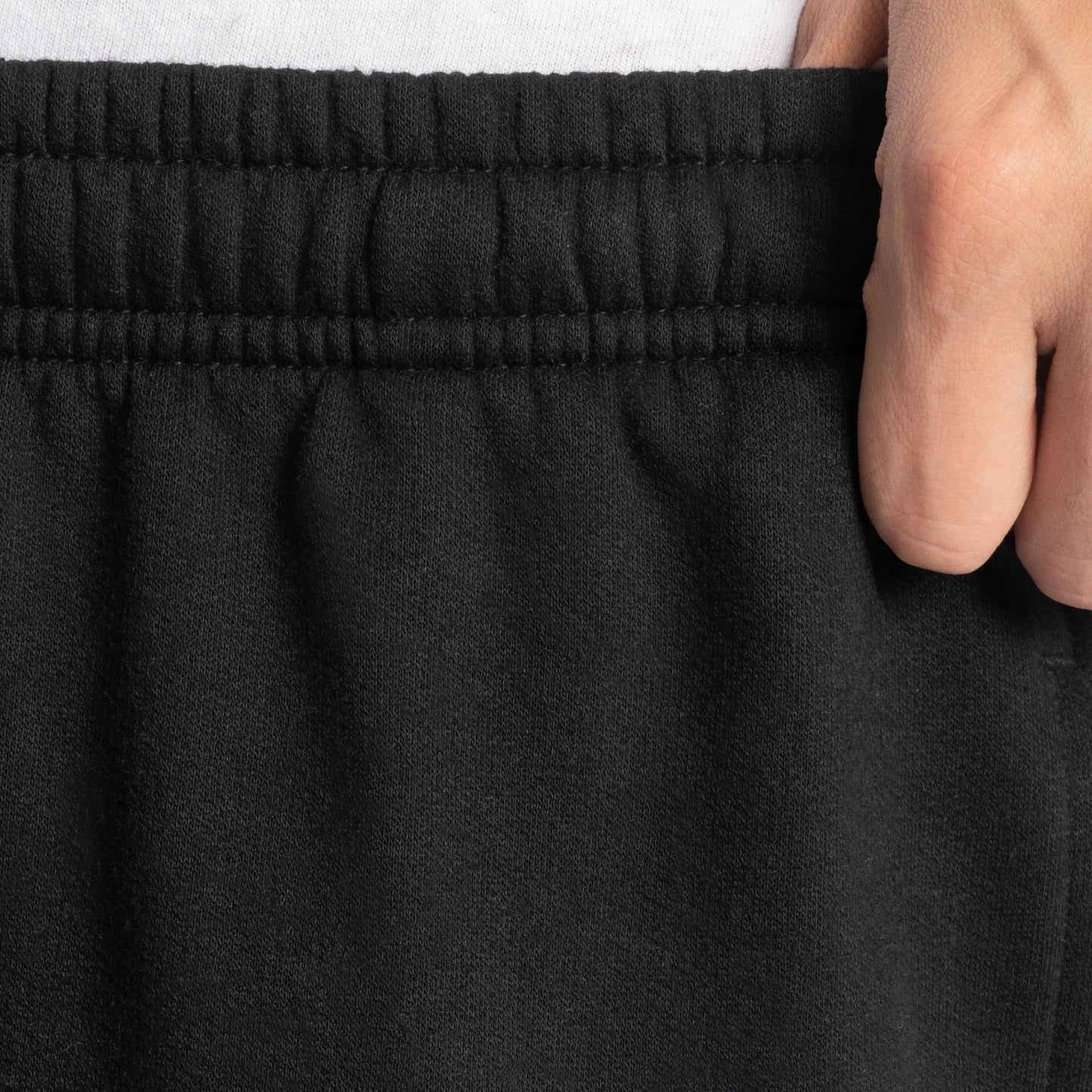 Fruit Of The Loom Mens Eversoft Fleece Elastic Bottom With Pockets, Relaxed Fit, Moisture Wicking, Breathable Sweatpants, Black, XX-Large US
