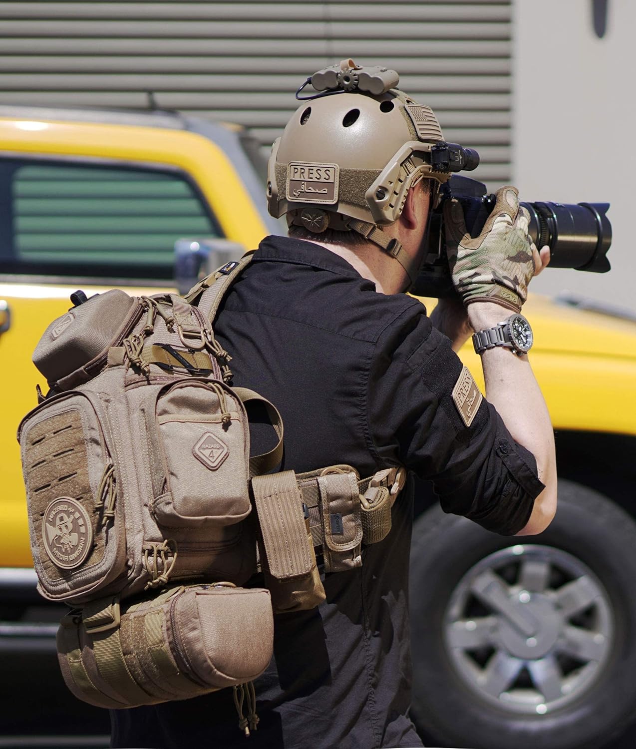 HAZARD 4 Freelance - Camera and Drone Tactical Sling Cross Body Bag, Molle Attachment, Water Resistant, 6 L