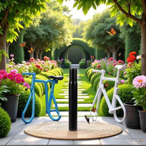 Black Bike Seat Post Steel 25.4mm for Tube Children Bike Chair Parts Kids Cycling B Bike Handlebars 25.4 Inches